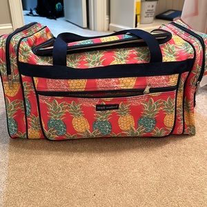 Simply Southern Pineapple duffel Bag